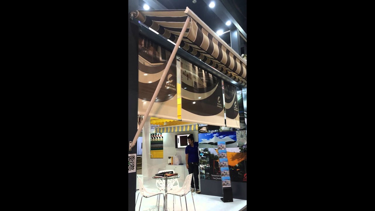 Automatic sun shade IMG 1879 - YouTube