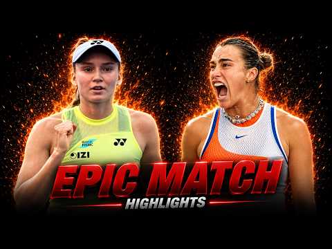 Aryna Sabalenka <strong>vs</strong> Elena Rybakina Highlights | Before <strong>US</strong> Open 2026