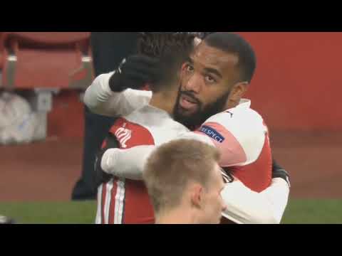 Highlight Arsenal vs Qarabag 1-0