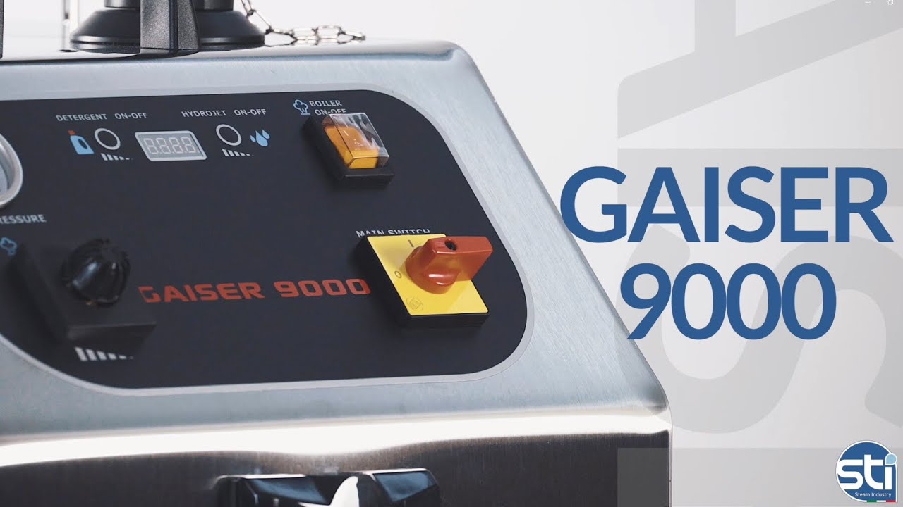 STI Gaiser 9000 Industrial Dry Steam Cleaner