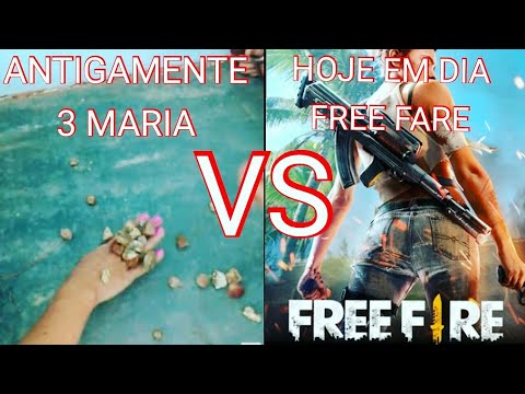 Brincadeira de Antigamente VS  Hoje em dia