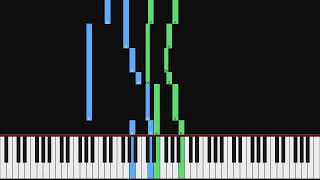 Arthur Henry Mann - There is a mighty question | Piano Visualization