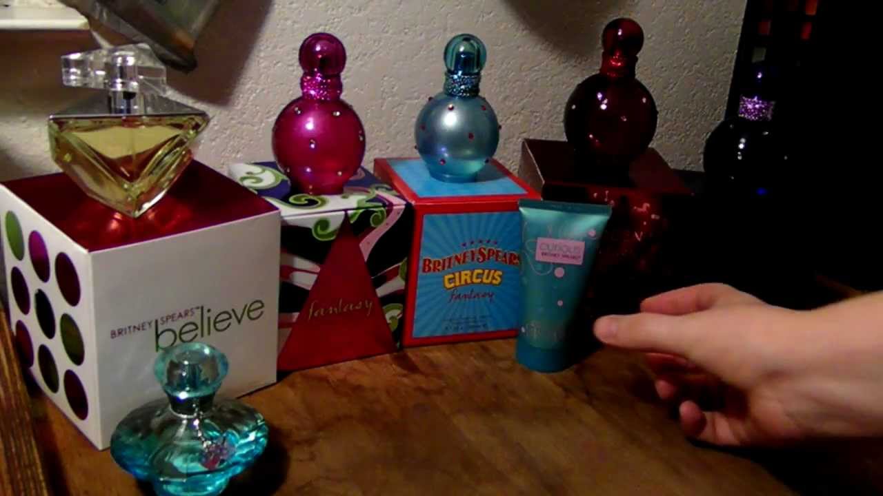 Britney Perfume Collection - YouTube