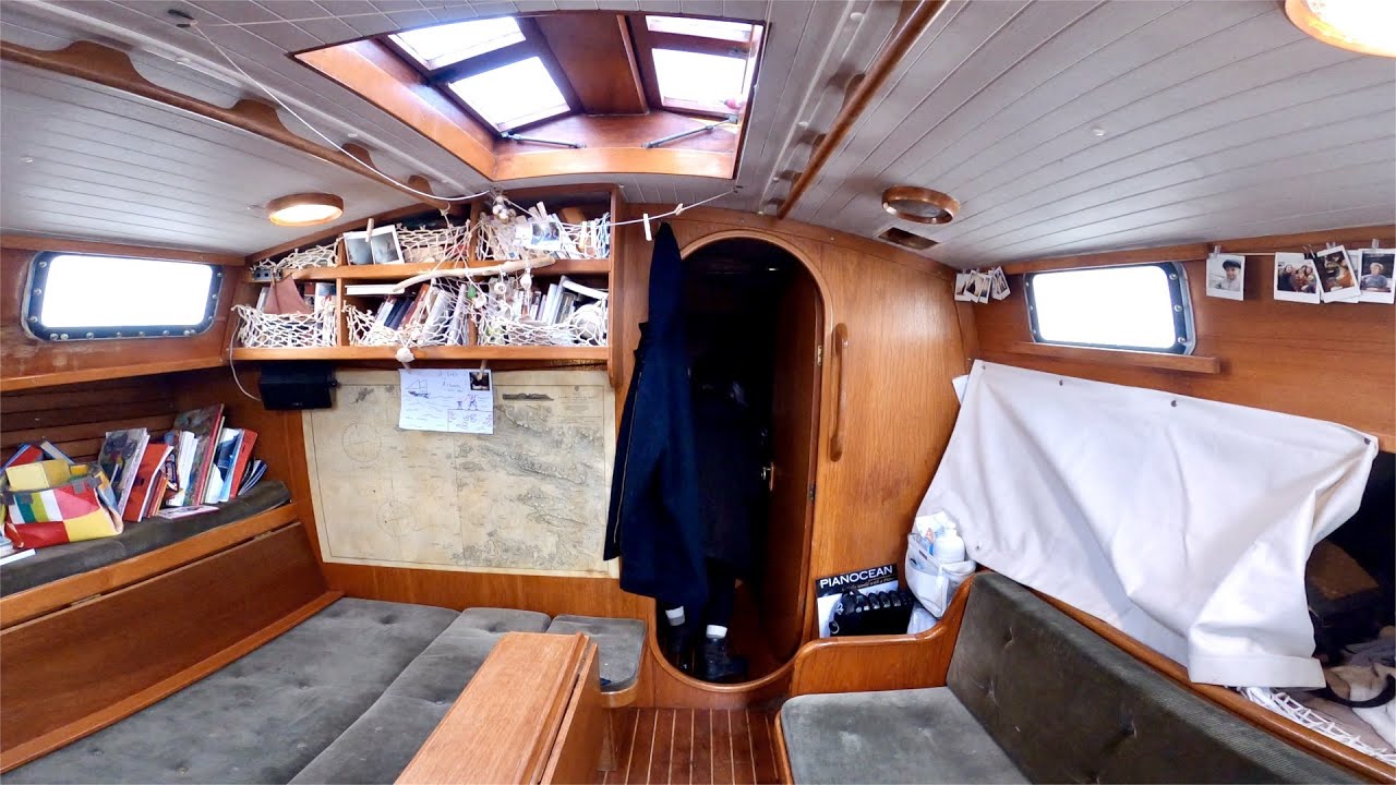 Freedom 40 Sailboat CabinTour with Pianocean