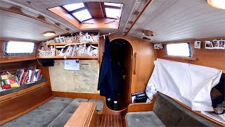 Freedom 40 Sailboat CabinTour with Pianocean