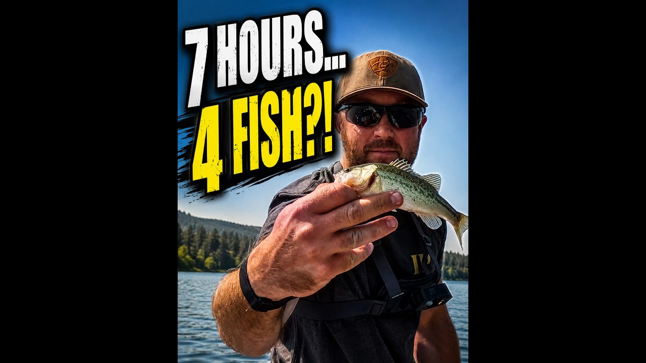I Fished Waitts Lake All Morning… BIG Mistake?