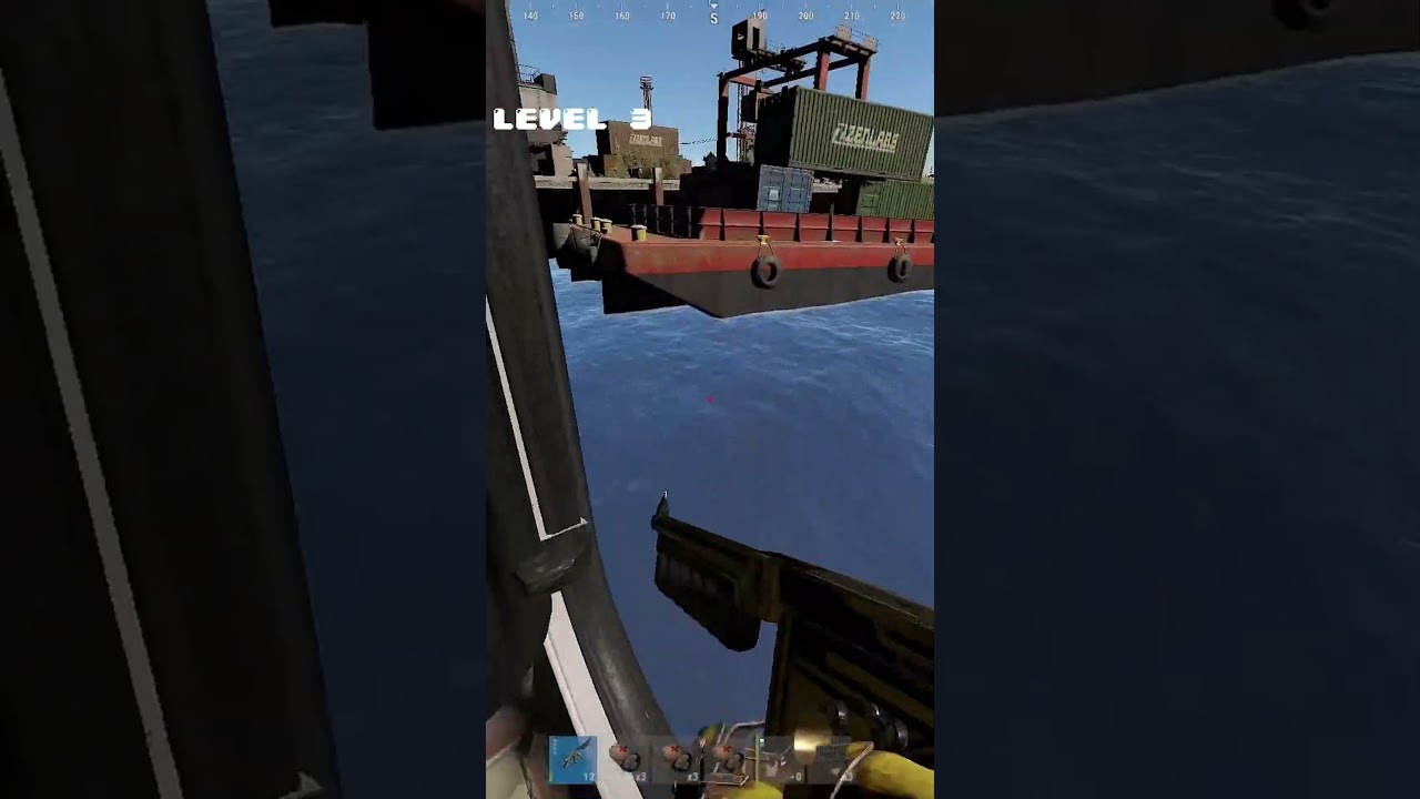 THE GREATEST CARGO COUNTER YOU'VE EVER SEEN  #rust #rustraid #rustpvp