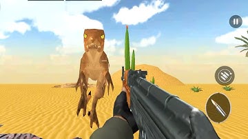 Dino Hunter 3D Hunting Games - Android Gameplay Part #2