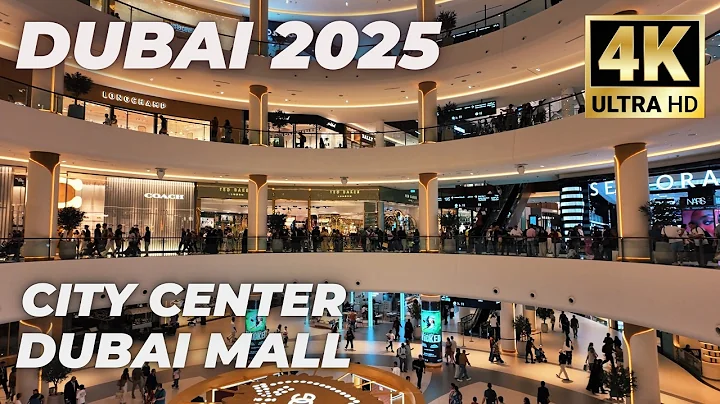 Dubai [4K] Amazing City Center, Burj Khalifa , Dubai Mall Walking Tour - 2025 🇦🇪