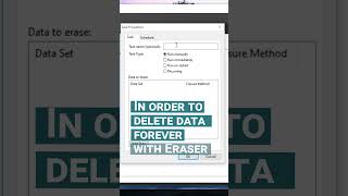 Deleting files from your hard or removable disk without the opportunity to restore them #short