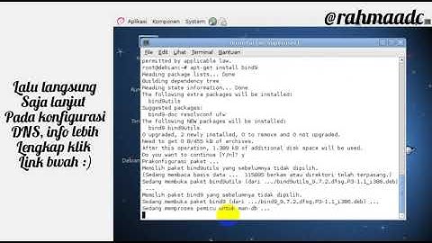 Tutorial Konfigurasi IP Address, SSH Serve & DNS Server ll Debian 6 ll pada Virtualbox