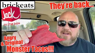 Jack in the Box Angry and Original Monster Tacos!- brickeats Monster Tacos Jack In The Box Does It Again