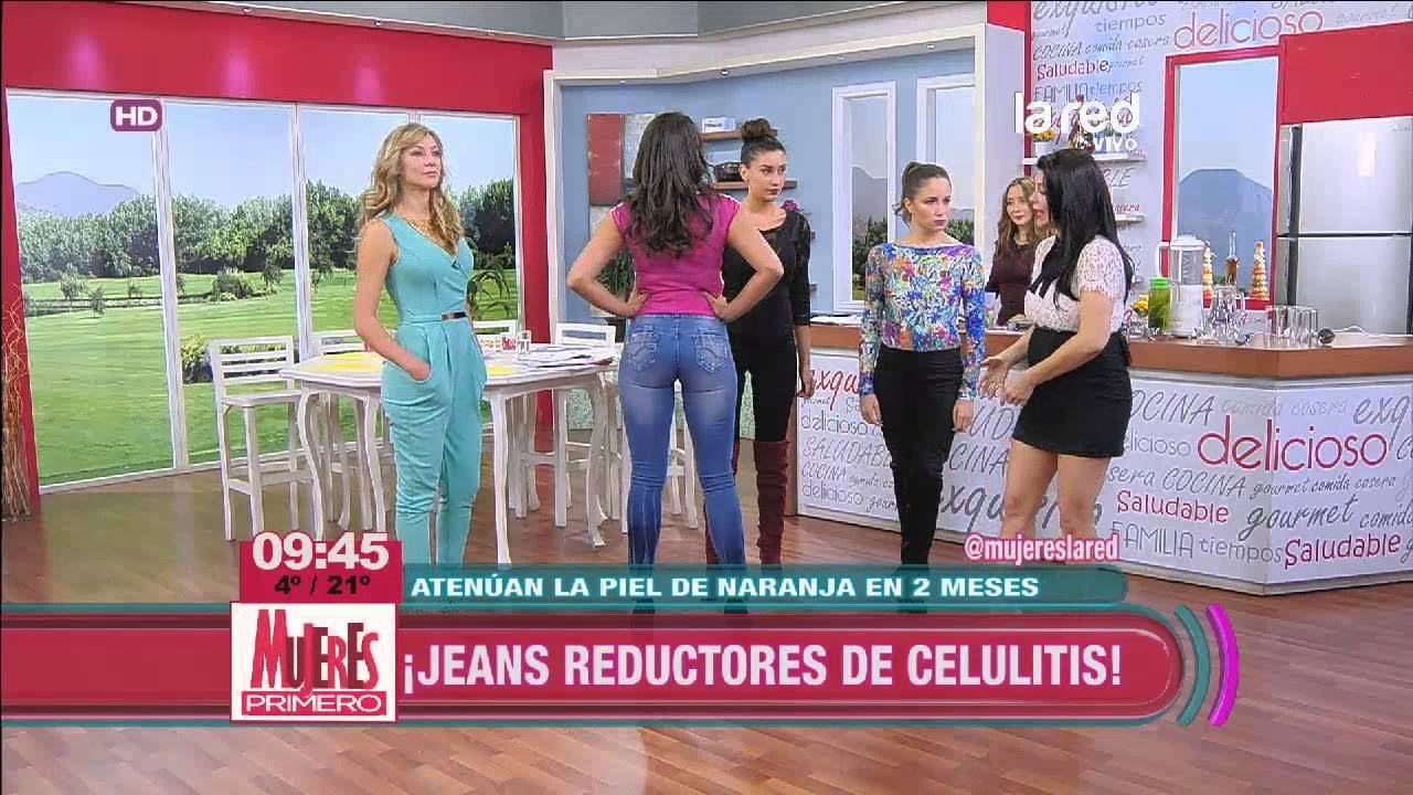 Desfile de jeans reductores de celulitis