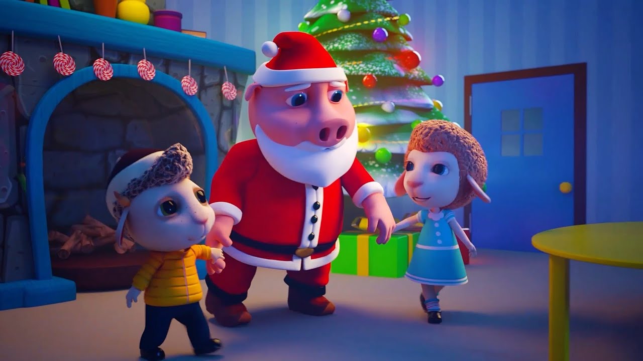 ⁣Dolly and Friends helped Santa Claus🎅🎅 deal with the Evil Snowmen ☃️☃️☃️Beware of Strangers