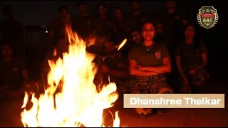 Dhanshrees Ultimate Aac Experience Felt Like A Real Commando