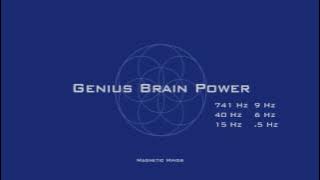 Genius Brain Power   Super Conscious Connection   Binaural Beats