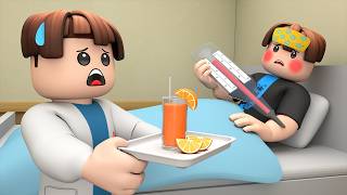 ROBLOX Brookhaven 🏡RP: The Bacon Hair Has a Cold | Doctor Check Up | Roblox Animation