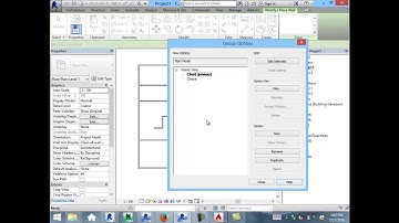 Autodesk Revit Architecture Class 15 Design Options (Hindi & English)