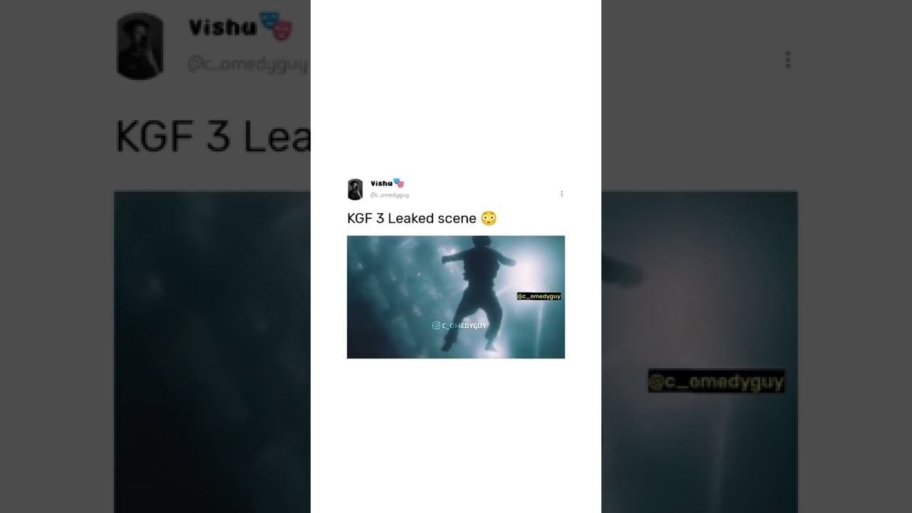 kgf 3 - teaser | Rajpal yadav save yash