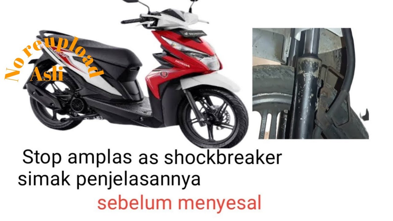 Ganti atau amplas seal shock Honda beat bocor dengarkan baikbaik YouTube
