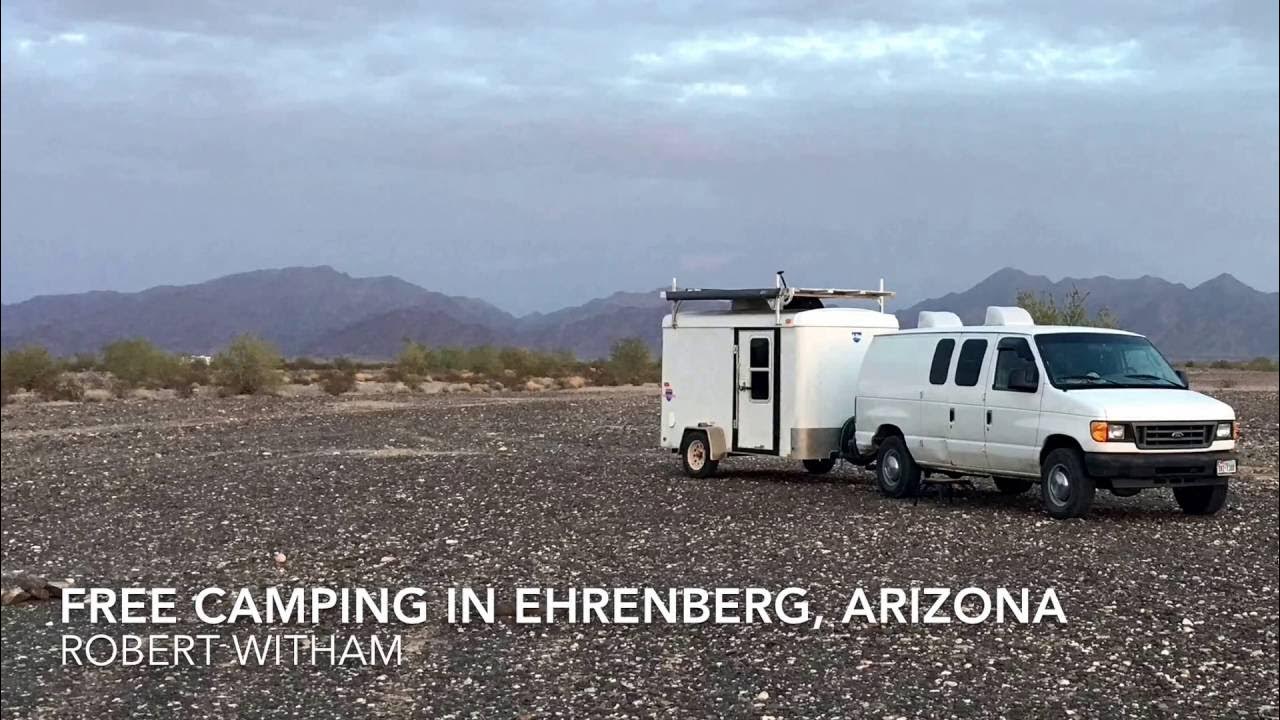 Free BLM Dispersed Camping in Ehrenberg, Arizona Video Tour YouTube