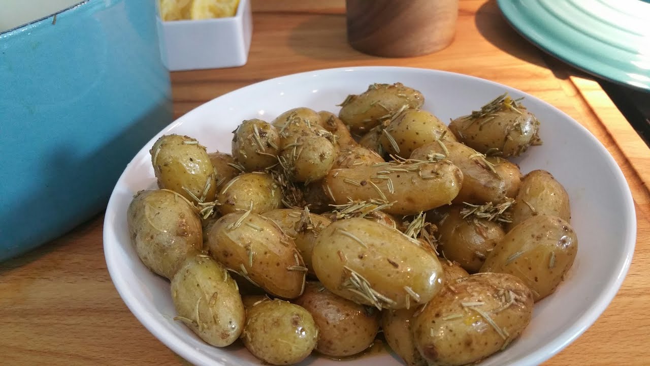 Doug Cooking - Stovetop Potatoes with Lemon and Rosemary - YouTube