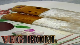 Veg Roll Recipe बाजार जैसा रोल घर पर | Street style Crispy veg Roll|  Veg Besan Roll | Bandu Kitchen