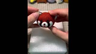 How to Make a Cute Red Panda with Needle Felting, DIY Kit from Maria Callary Toys