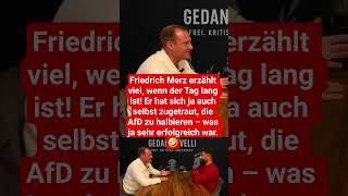 Als Merz die AfD halbierte ... NICHT!!!🤣🤣🤣 #politik #cdu #afd #podcast