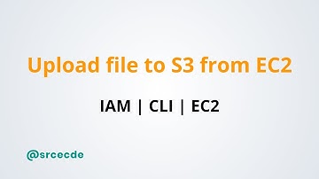 How to upload file from EC2 instance to S3 bucket