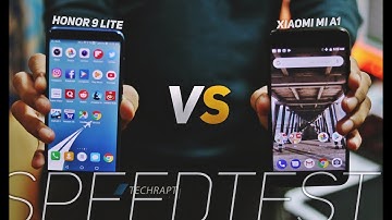 Xiaomi Mi A1 VS Honor 9 Lite | Speedtest Comparison | Which one is the winner?