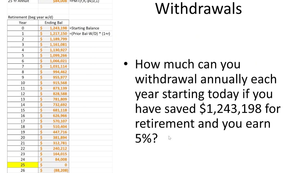 AdvFinMod Topic 7 Section 1 Construct Multi period Portfolio Models and Excel Financial Functions