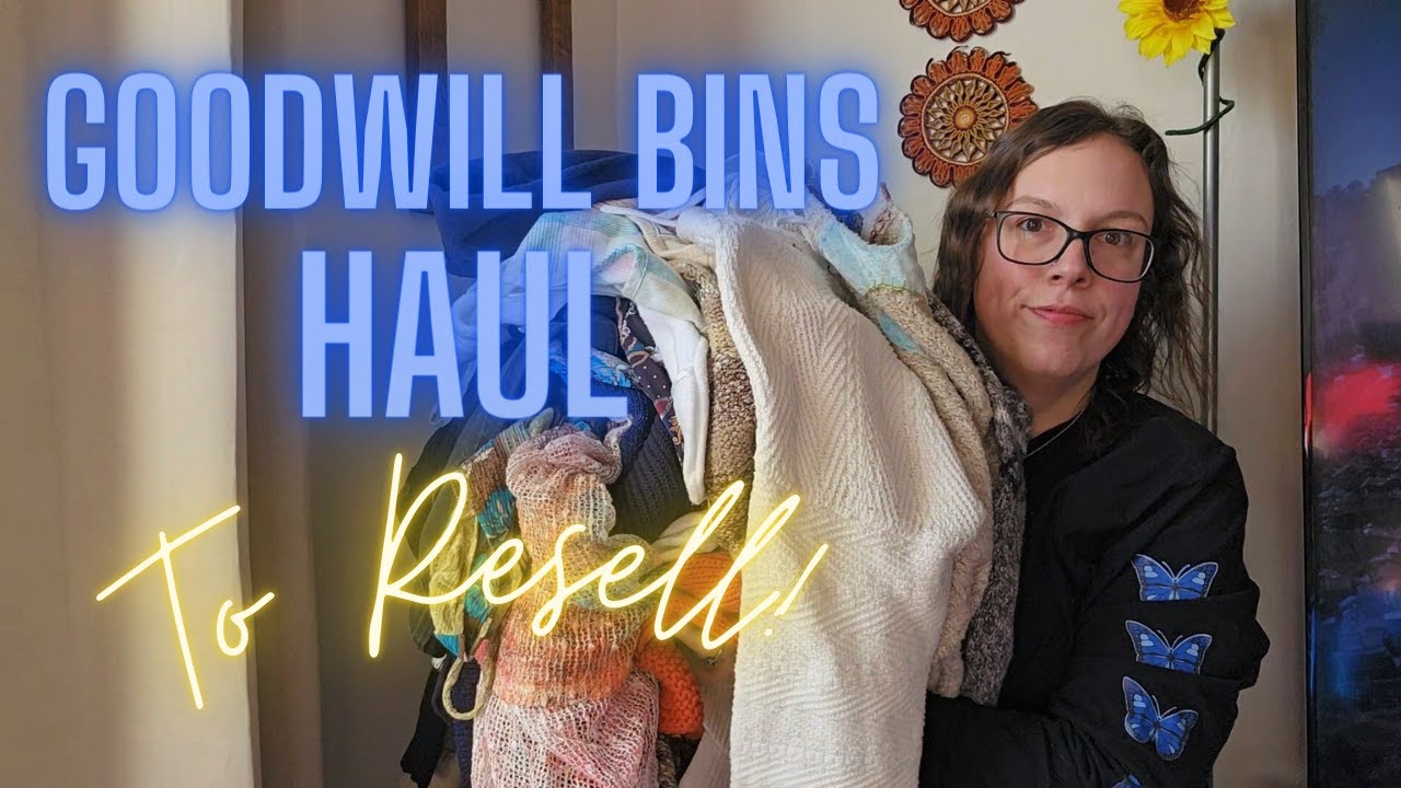 Goodwill Bins Haul To Resell On eBay & Poshmark! Preparing For Spring