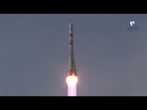 Soyuz 2.1a Rocket Launches Soyuz MS-28