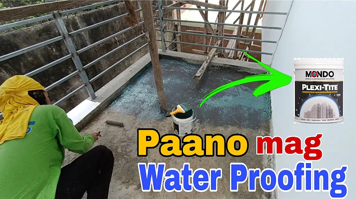 Ganito dapat mag WATER PROOFING? |Mondo|Mondo Flexi - Tite
