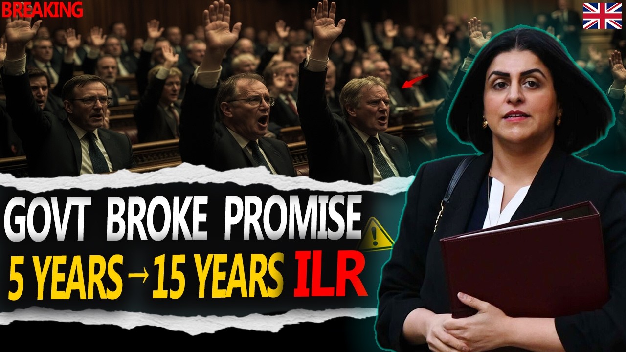 BREAKING 🚨 UK Government Defends 10-Year ILR Rule — Current Residents at Risk (Feb 2026)