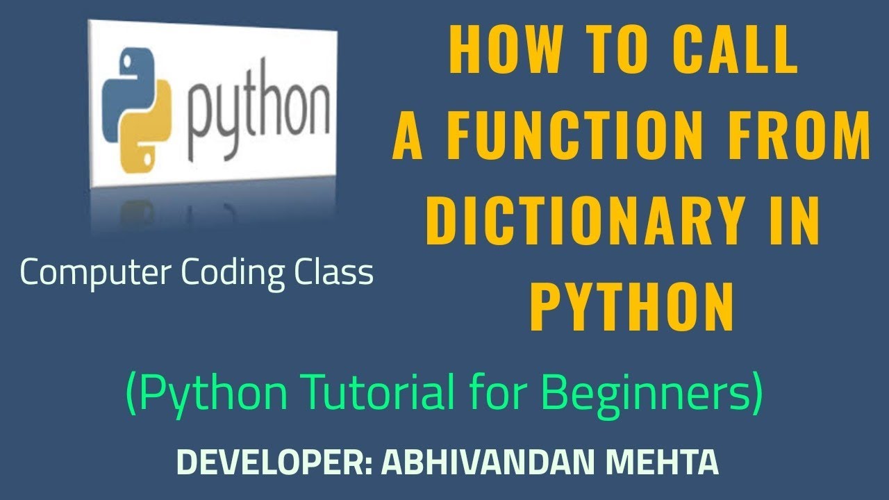 Call python from c