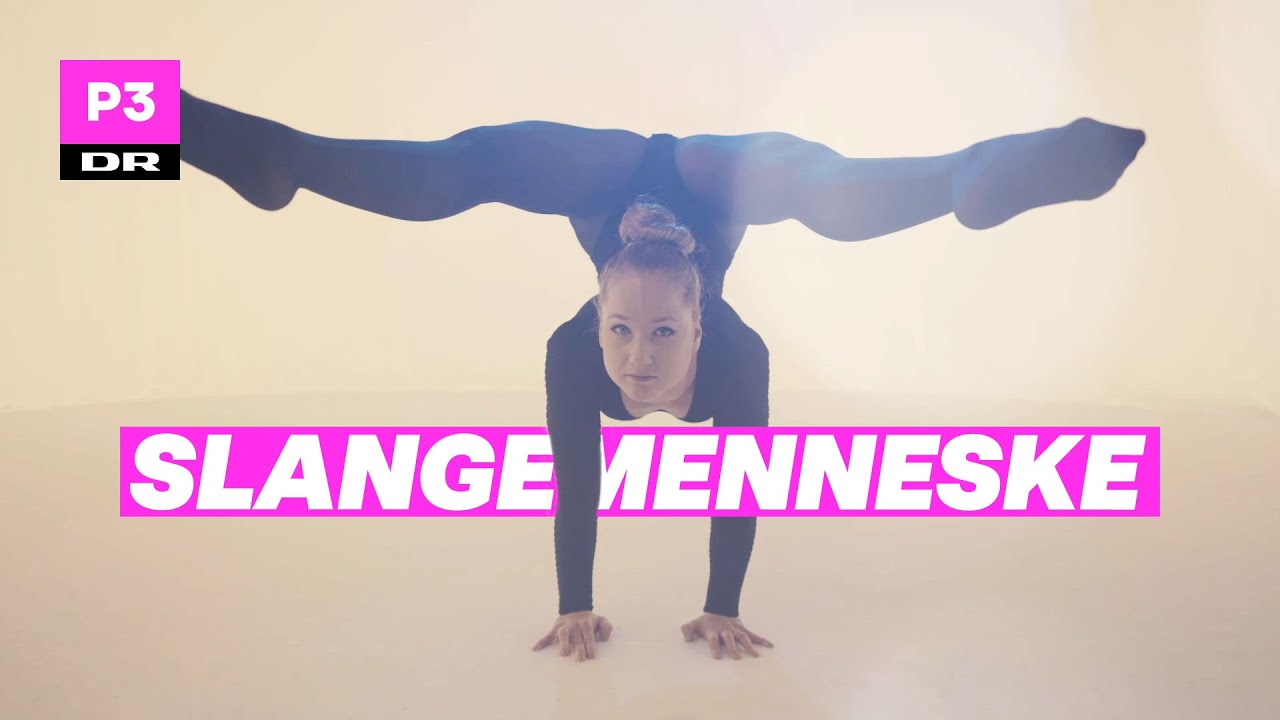 Slangemennesket Ylva bøjer sin krop helt ekstremt