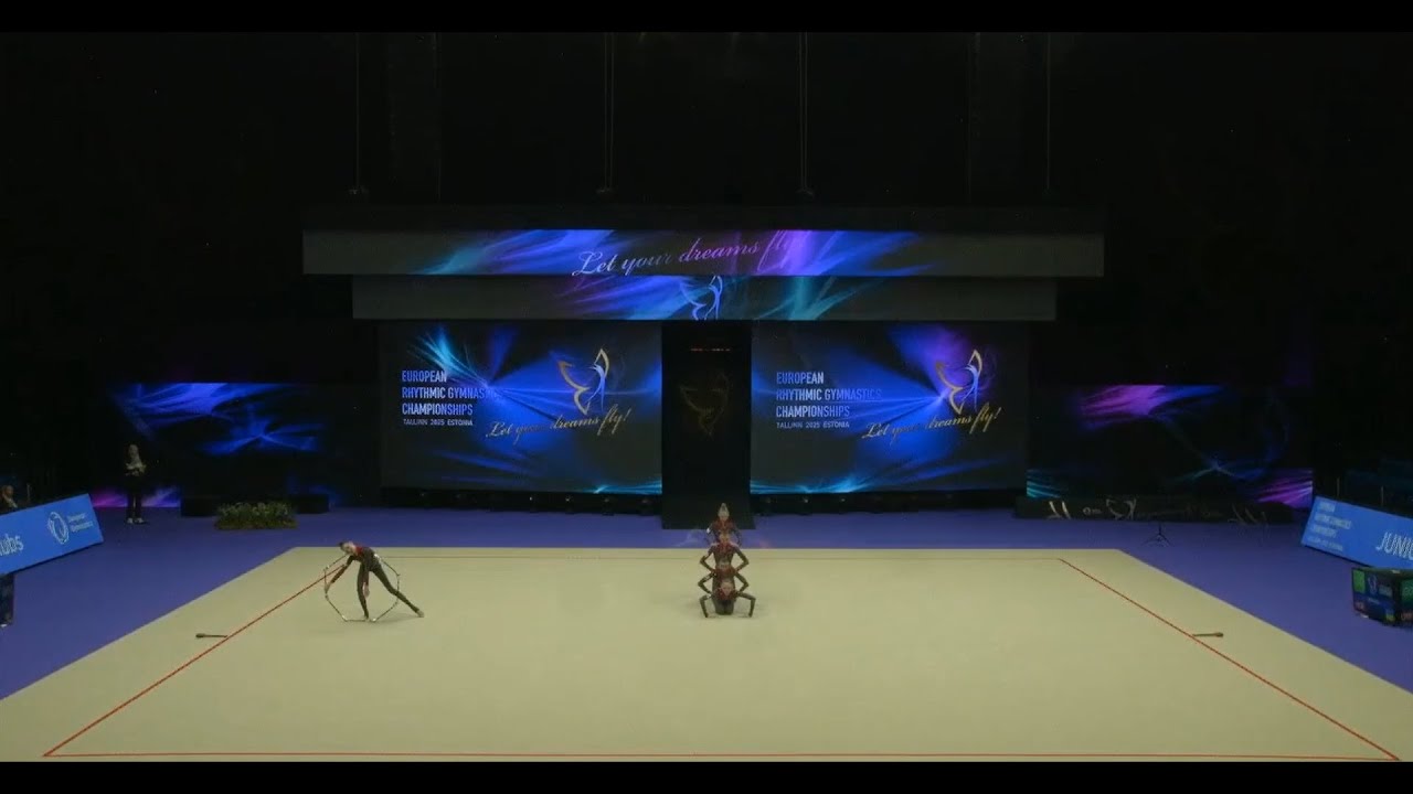 Junior Group Team Ukraine 10 Clubs Final 24,650 🥇 - European Championships Tallinn 2025