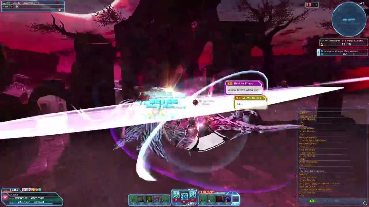 PSO2 (Classic/Base) - D999 Omega Masquerader 