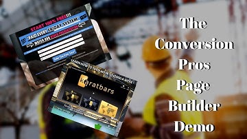 The Conversion Pros Page Builder Demo #theconversionpros #TCP