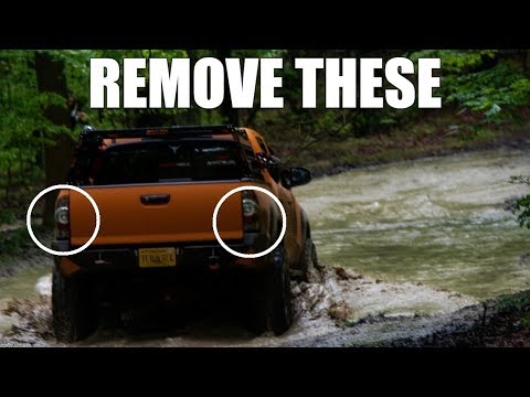 2nd-gen Tacoma tail light removal