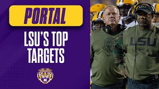 LSU's top transfer portal targets, positions of need, and departures! | Portal podcast ep. 1