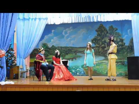 Новый год 2017. Сценка 8 класса.