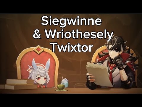 Seigwinne & Wriothesely Twixtor (2023 Fontaine Teaser Trailer)