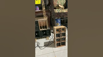 DIY Miniatur SoundSystem LineArray| Full Aiyima| #short #shorts #video #viral #tiktok #fyp #like