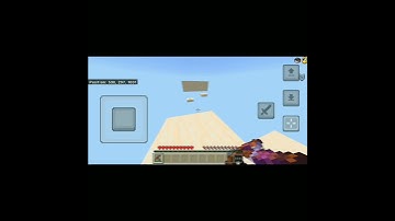 Rocket Jump Parkour Mcpe Command Block Creation #shorts
