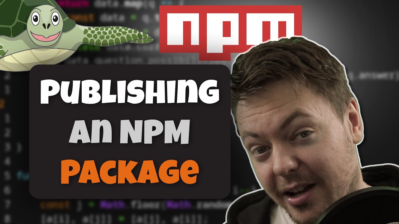 How To Deploy A Javascript Library To NPM - YouTube