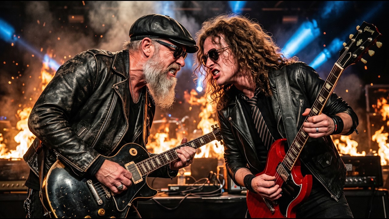 Led Zeppelin Roses AC/DC, Led Zeppelin & Guns N' Roses – Legendary Hard Rock Riffs That ...