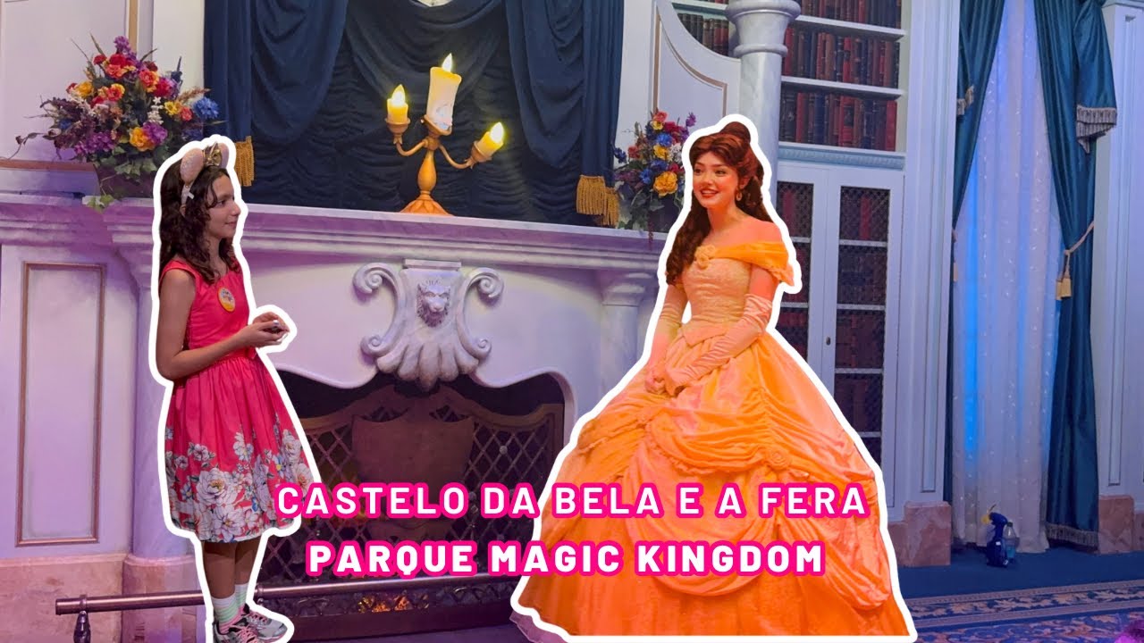 💖O CASTELO Mágico de Bela e a Fera 🪄✨ 